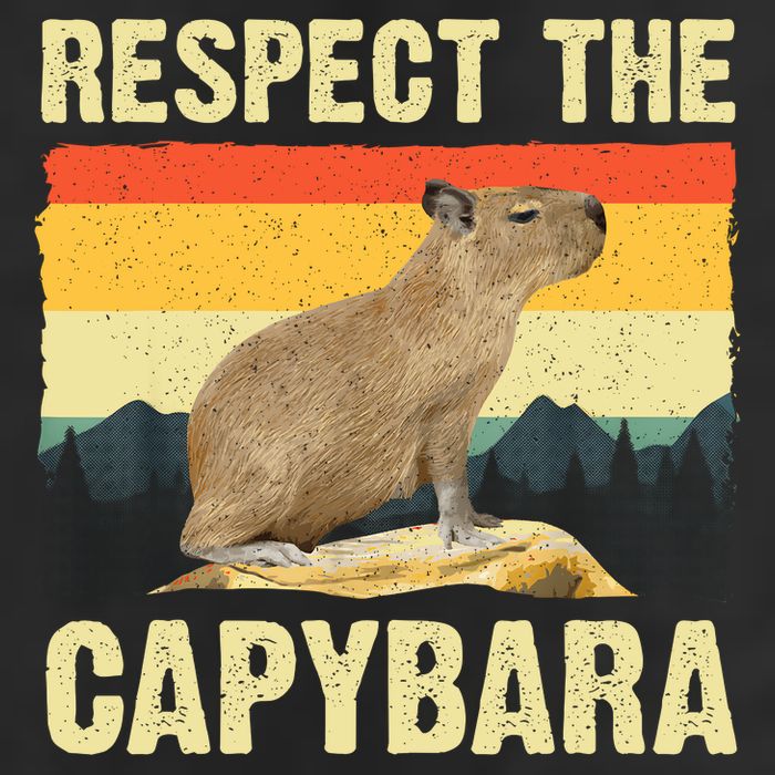 Capybara Art Rodent Animal Lover Capybara Adult Drive Performance Visor