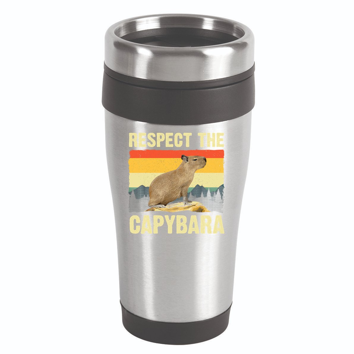 Capybara Art Rodent Animal Lover Capybara 16oz Travel Tumbler