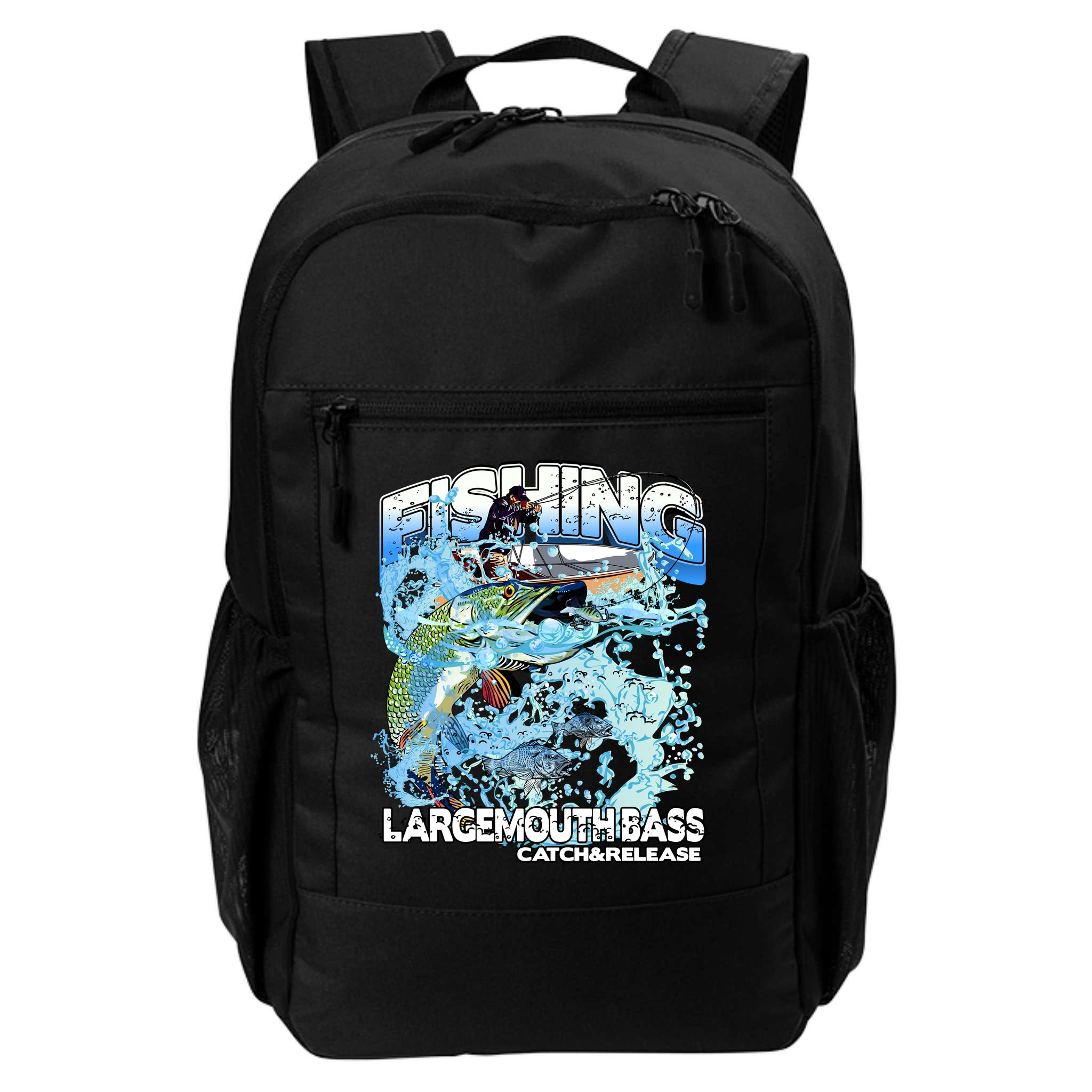 Catch And Release Largemouth Bass Fishing Backpack