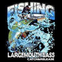 Catch And Release Largemouth Bass Fishing Backpack