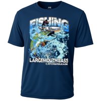 Catch And Release Largemouth Bass Fishing Cooling Performance Crew T-Shirt