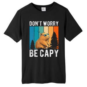 Capybara Animal Rodent Capybara Dont Be Worry Be Capy Tall Fusion ChromaSoft Performance T-Shirt