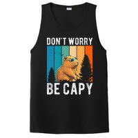 Capybara Animal Rodent Capybara Dont Be Worry Be Capy PosiCharge Competitor Tank