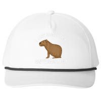 Capybara Art Rodent Capybara Lover Snapback Five-Panel Rope Hat