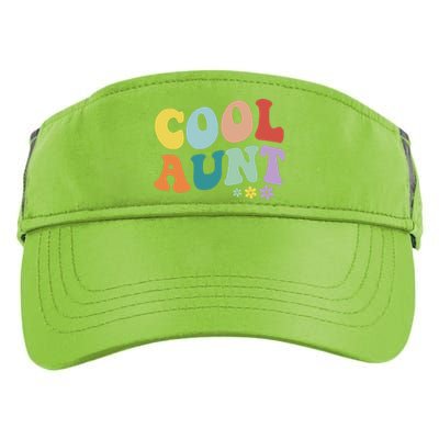 Cool Aunt Retro Gift Adult Drive Performance Visor