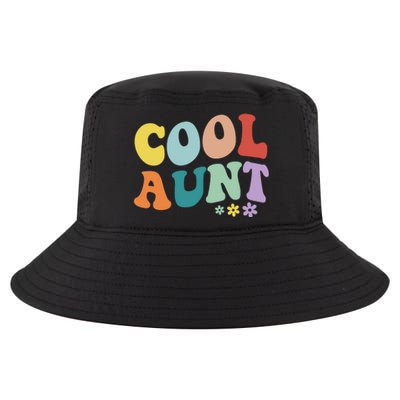 Cool Aunt Retro Gift Cool Comfort Performance Bucket Hat