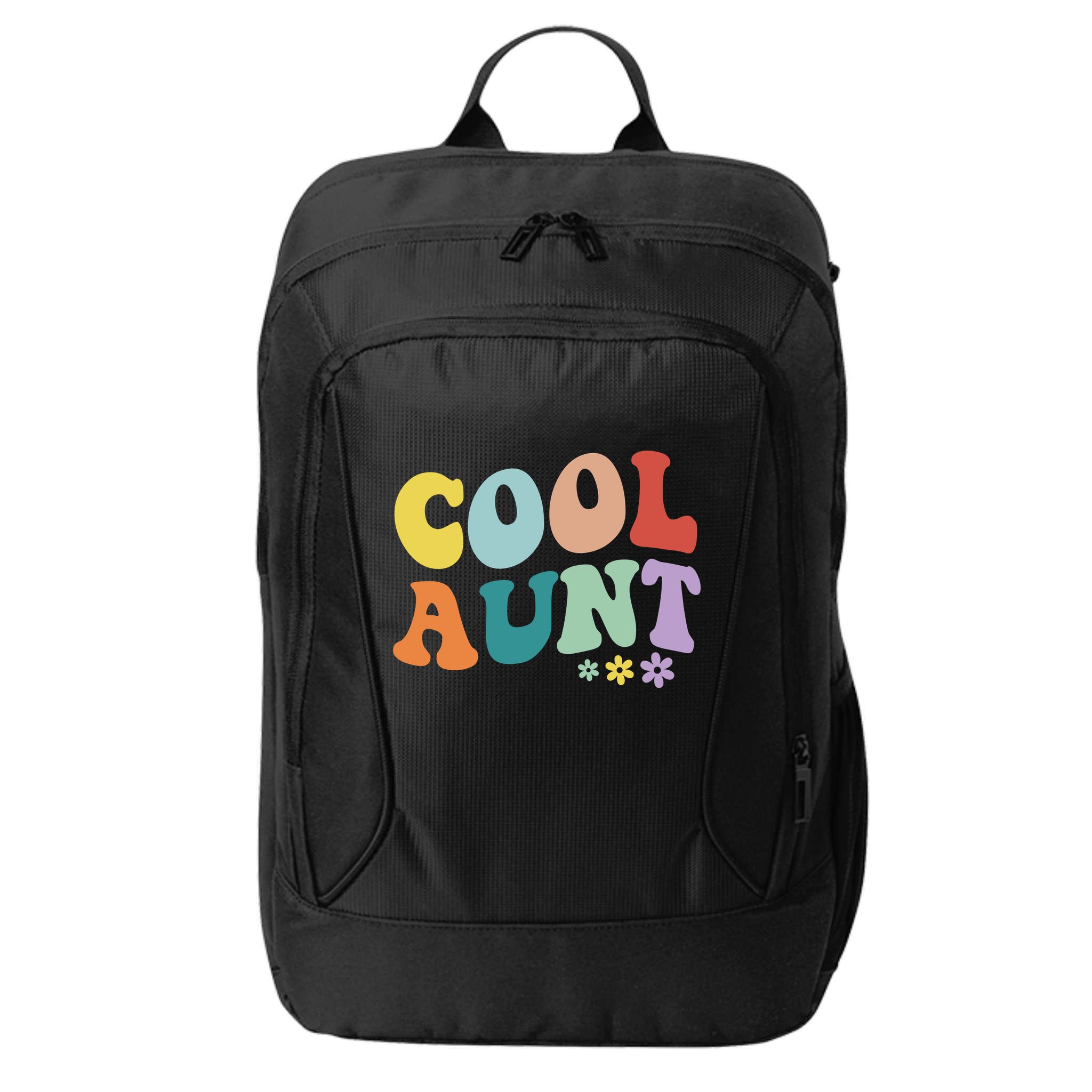Cool Aunt Retro Gift City Backpack