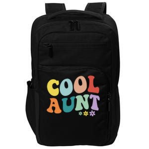 Cool Aunt Retro Gift Impact Tech Backpack