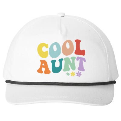 Cool Aunt Retro Gift Snapback Five-Panel Rope Hat