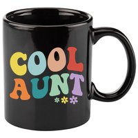 Cool Aunt Retro Gift 11oz C Handle Ceramic Mug