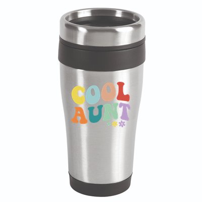 Cool Aunt Retro Gift 16oz Travel Tumbler