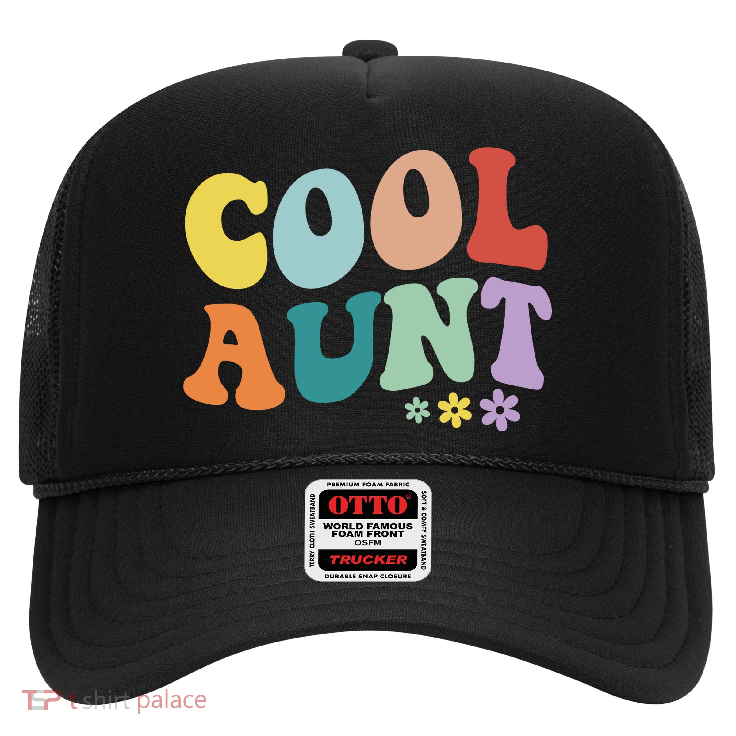 Cool Aunt Retro Gift Trucker Hat