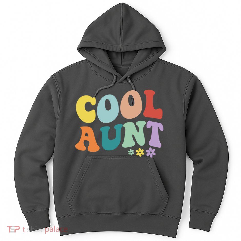 Cool Aunt Retro Gift Hoodie