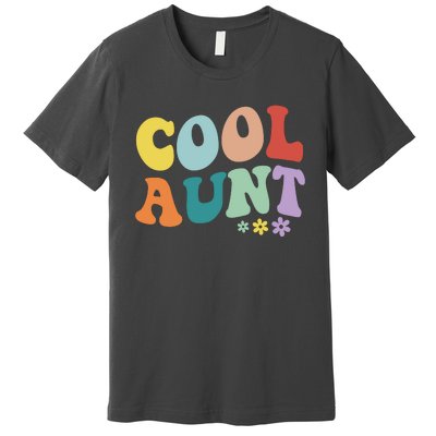 Cool Aunt Retro Gift Premium T-Shirt