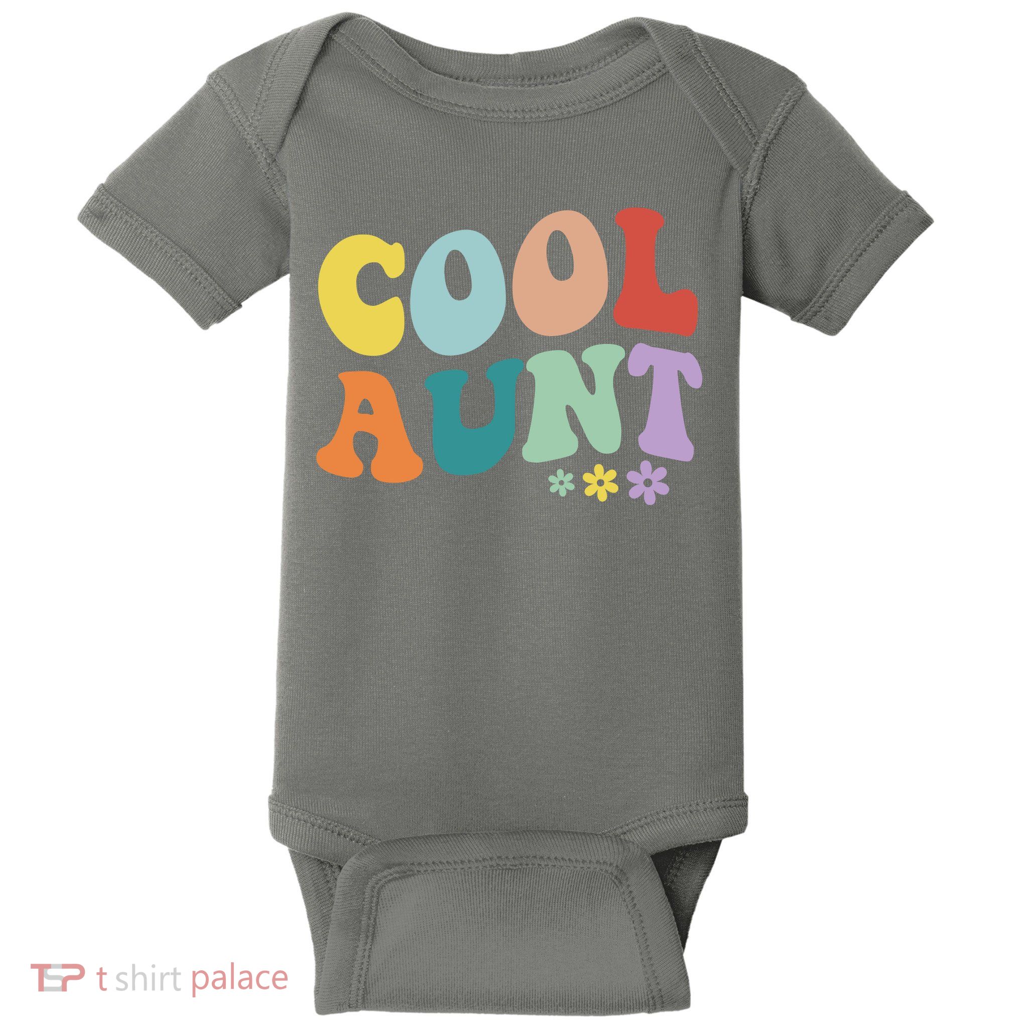 Cool Aunt Retro Gift Baby Bodysuit