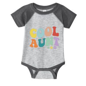 Cool Aunt Retro Gift Infant Baby Jersey Bodysuit