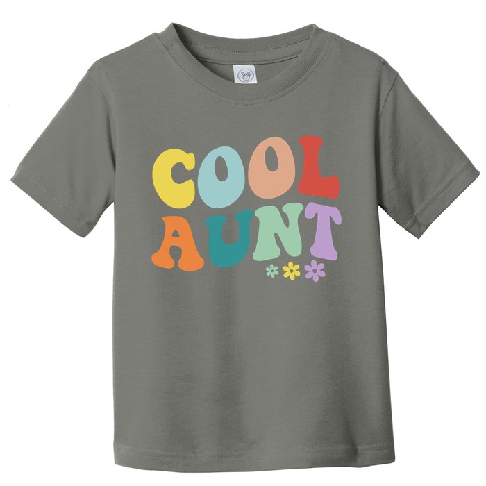 Cool Aunt Retro Gift Toddler T-Shirt