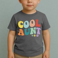 Cool Aunt Retro Gift Toddler T-Shirt