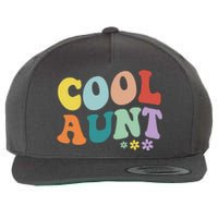 Cool Aunt Retro Gift Wool Snapback Cap