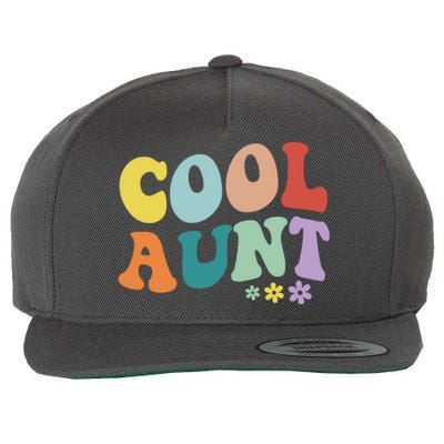 Cool Aunt Retro Gift Wool Snapback Cap