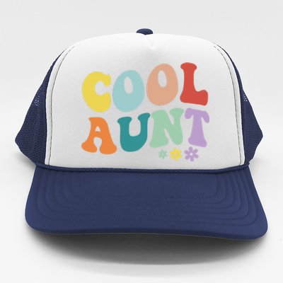 Cool Aunt Retro Gift Trucker Hat