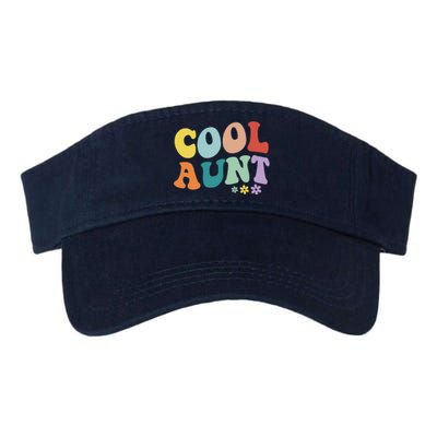 Cool Aunt Retro Gift Valucap Bio-Washed Visor