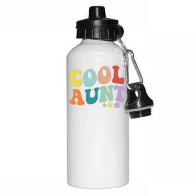 Cool Aunt Retro Gift Aluminum Water Bottle 