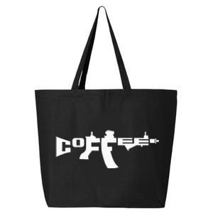 Coffee Ar15 Rifle Gun Owner 25L Jumbo Tote