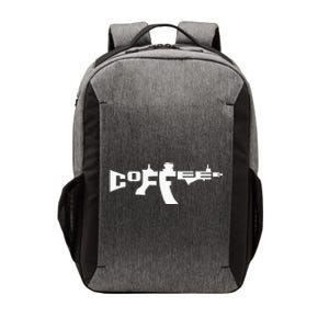 Coffee Ar15 Rifle Gun Owner Vector Backpack