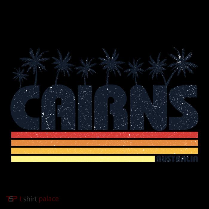Cairns Australia Retro Tourism Cute Gift Flatbill Hat