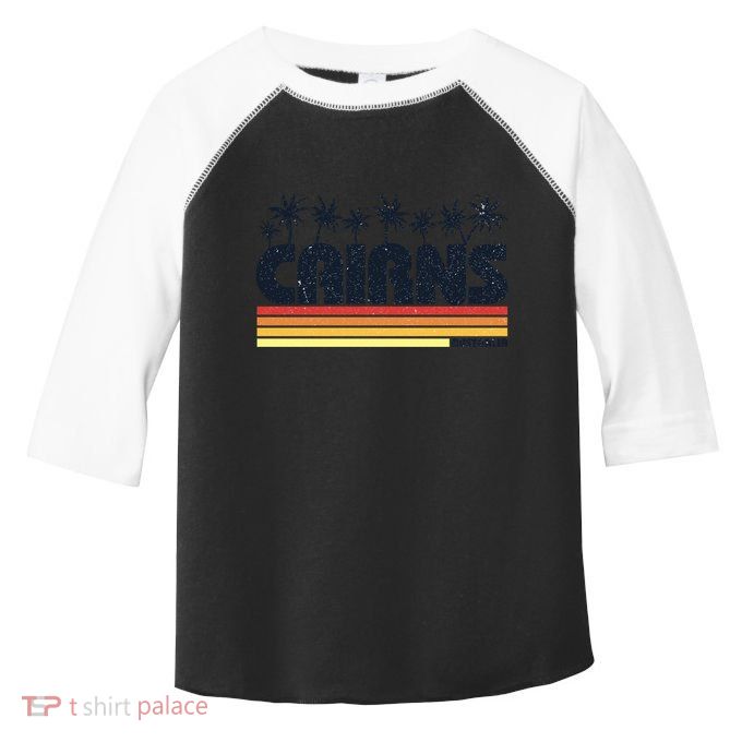 Cairns Australia Retro Tourism Cute Gift Toddler Fine Jersey T-Shirt