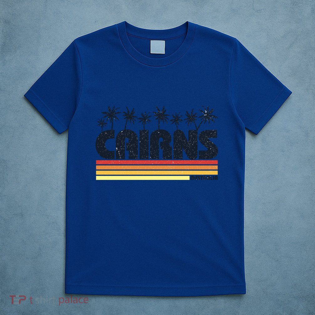 Cairns Australia Retro Tourism Cute Gift T-Shirt