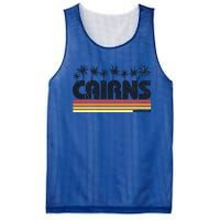 Cairns Australia Retro Tourism Cute Gift Mesh Reversible Basketball Jersey Tank