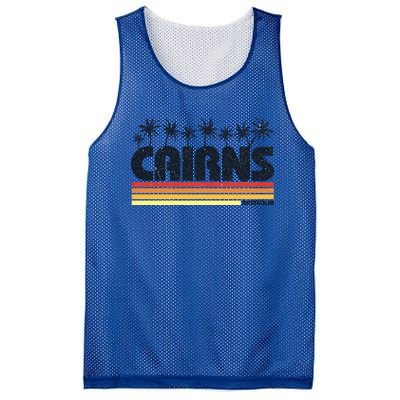 Cairns Australia Retro Tourism Cute Gift Mesh Reversible Basketball Jersey Tank