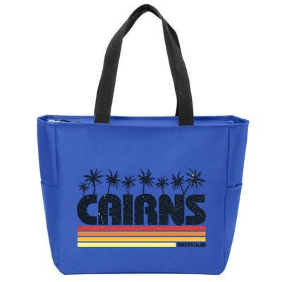 Cairns Australia Retro Tourism Cute Gift Zip Tote Bag