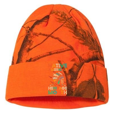 Columbus American Regalia Native American Heritage Month Cool Gift Kati Licensed 12" Camo Beanie