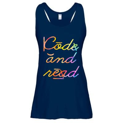 Code And Read Dyslexia Awareness Ladies Essential Flowy Tank