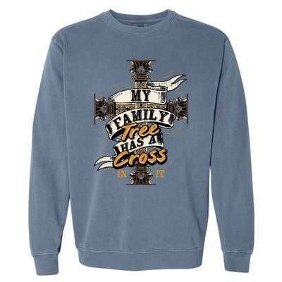 Christianity And Religious Believe For Christians Garment-Dyed Sweatshirt