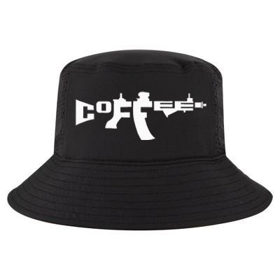 Coffee AR15 Rifle Gun Owner Cool Comfort Performance Bucket Hat