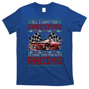 Christmas Auto Racing Funny Ugly Xmas Gift T-Shirt