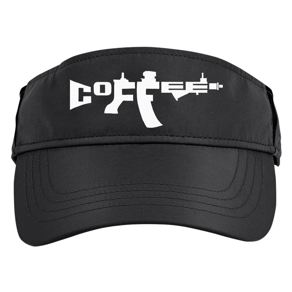 Coffee AR15 Rifle Gun Owner Adult Drive Performance Visor