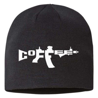 Coffee AR15 Rifle Gun Owner Sustainable Beanie