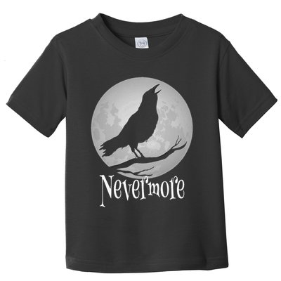 Crowcore Aesthetic Raven Bird Spooky Dark Gothic Toddler T-Shirt