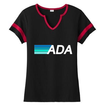 Cardano ADA Cryptocurrency Ladies Halftime Notch Neck Tee