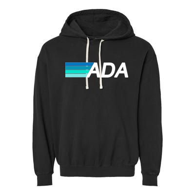 Cardano ADA Cryptocurrency Garment-Dyed Fleece Hoodie