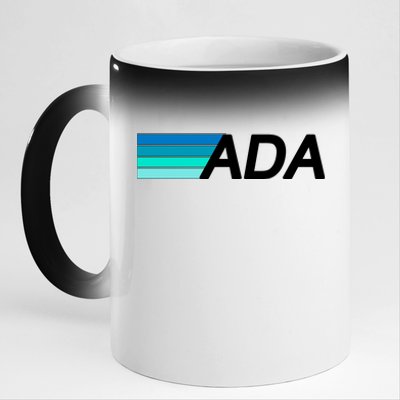 Cardano ADA Cryptocurrency 11oz Black Color Changing Mug