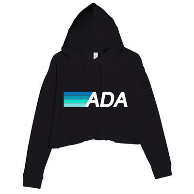 Cardano ADA Cryptocurrency Crop Fleece Hoodie