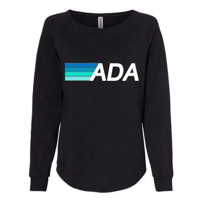 Cardano ADA Cryptocurrency Womens California Wash Sweatshirt