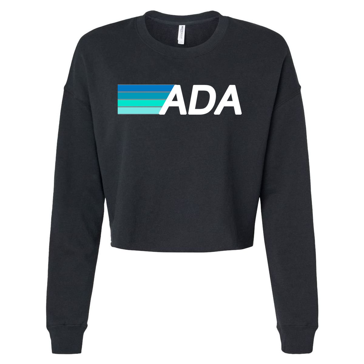 Cardano ADA Cryptocurrency Cropped Pullover Crew