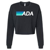 Cardano ADA Cryptocurrency Cropped Pullover Crew
